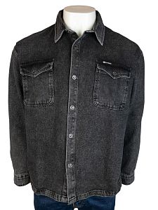 Рубашка джинсовая оверсайз My Freedo 2003 black