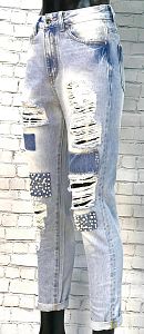 Женские джинсы-бойфренды 1816