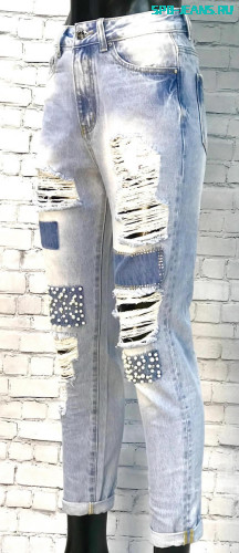 Женские джинсы-бойфренды 1816