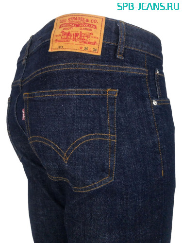 Джинсы Levi's 511 enzim, zipper, stretch фото 2