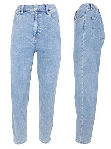 Джинсы MOM летние Blue CoCo 9212