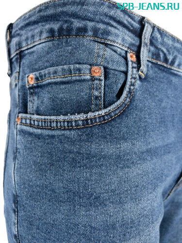 Джинсы Levis 502 taper blue (1033-340) stretch фото 3