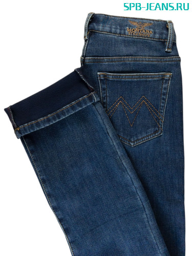 Джинсы женские тёплые  Montana 10722-03 фото 4