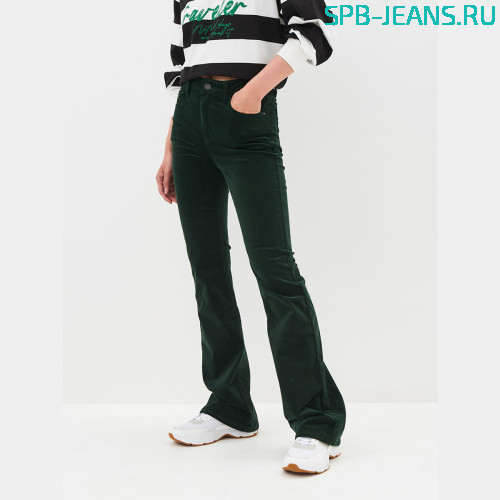 Вельветовые джинсы MR707V green