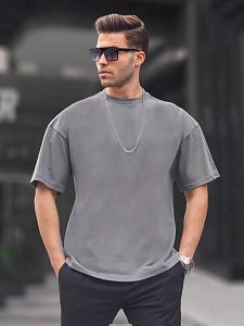 Футболка оверсайз MadMext 6066 fume