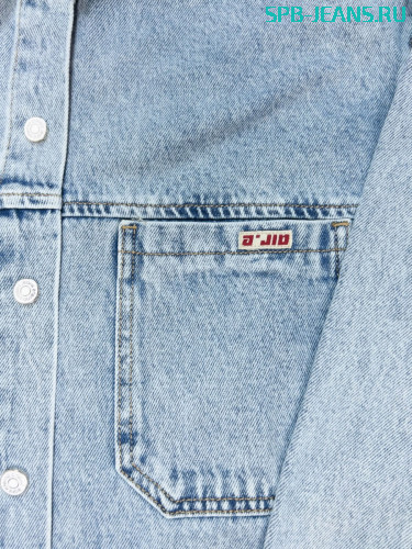 Джинсовая рубашка Y327 фото 2