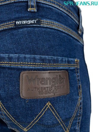 Джинсы Wrangler 107 blue, stretch фото 3