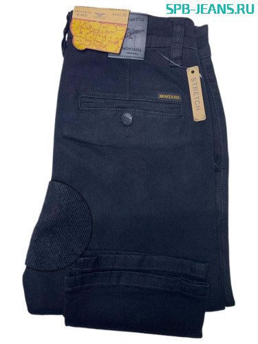 Джинсы Montana 8011 stretch black фото 2