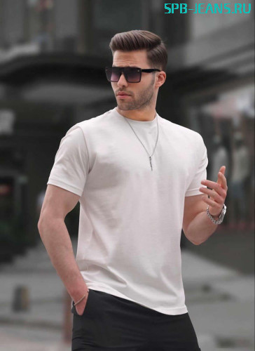 Футболка MadMext 6131 ekru