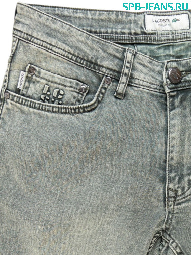 Джинсы летние Lacoste 10016 фото 2