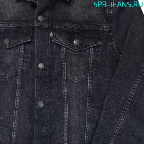 Джинсовая куртка Arm. 082-2659 black фото 4