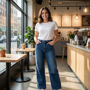 Джинсы женские R. Marks 7544