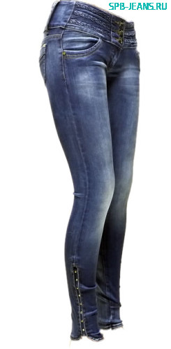 Зауженные женские джинсы (# 2930)