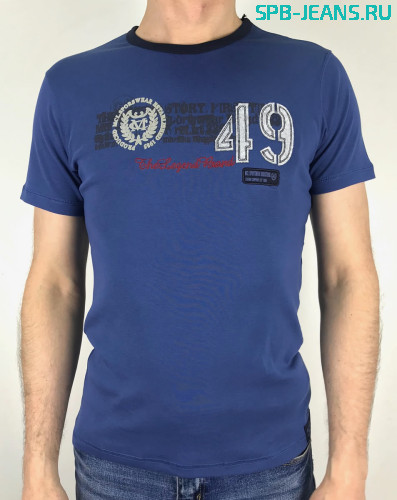 Мужская футболка MCL 23102 blue