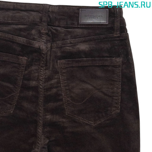 Вельветовые джинсы MR707V braun фото 3