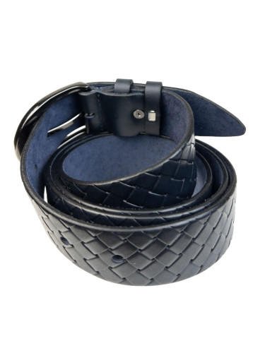 Ремень кожаный Legend 35-006 blue фото 2