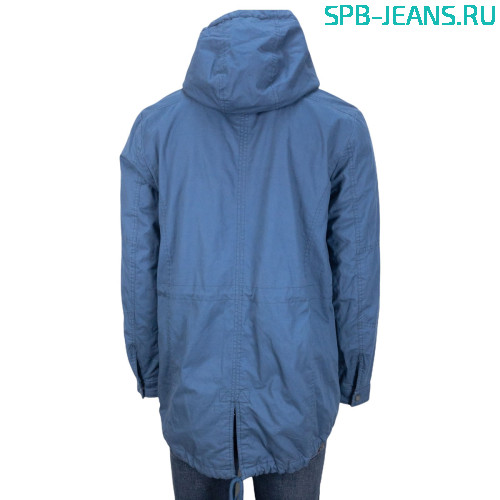 Демисезонная парка Black Vinyl 14-638 blue фото 2