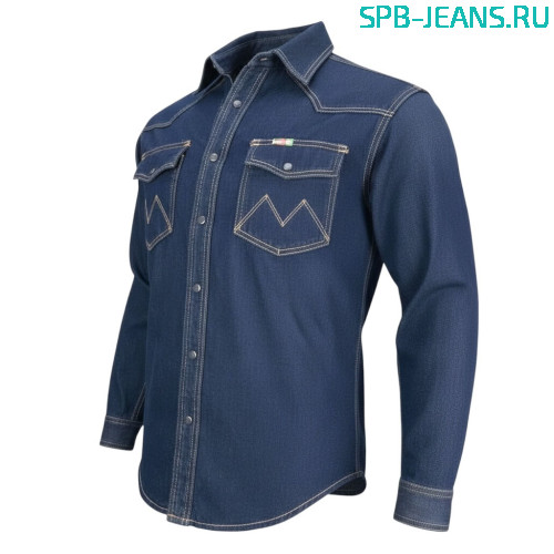 Джинсовая рубашка Montana 10722F