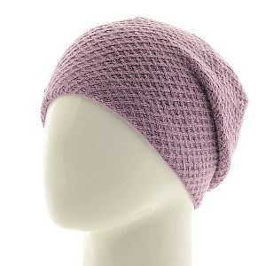 Фото женская шапка s771 сиреневый (россия)