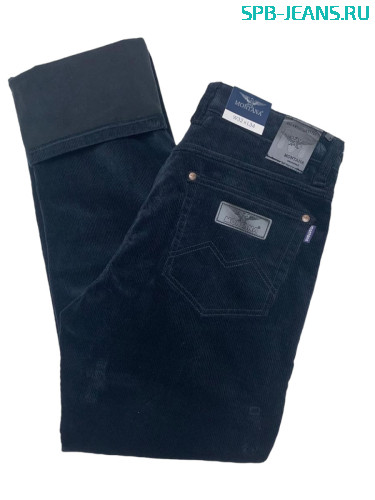 Вельветовые тёплые джинсы Montana 4805-4F