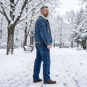Тёплые джинсы Wrangler F777-3