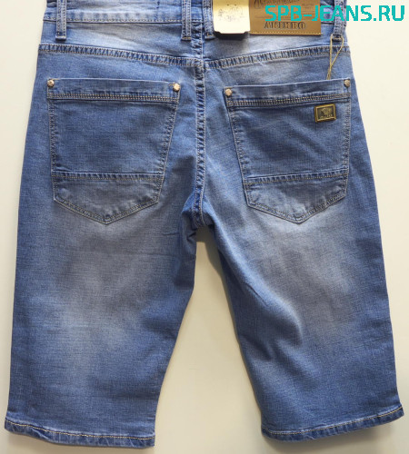 Бриджи джинсовые мужские J-125 фото 2