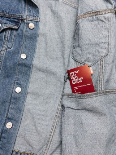 Джинсовая куртка Levi's 501-035, cotton фото 4