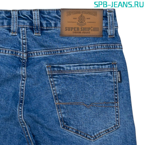 Джинсы Super Ship SB24256-74, 99% cotton фото 3
