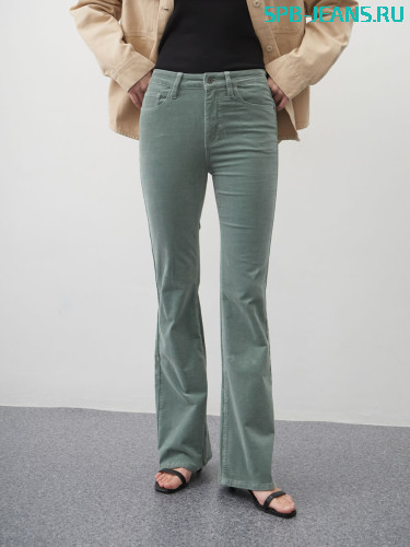 Вельветовые джинсы MR707V mint фото 3