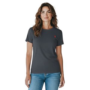 Женская футболка RL 023 серый