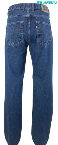 Джинсы мужские Levi's 630 т. синий фото 3