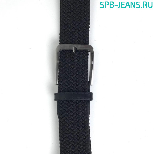 Ремень текстильный эластичный R92-30 black фото 2
