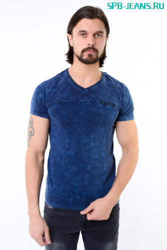 Мужская футболка Giovedi 8-404 blue