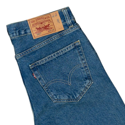 Джинсы Levi's 501-065 cotton, regular, zipper фото 4