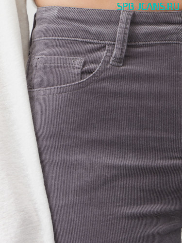 Вельветовые джинсы MR707V grey фото 5