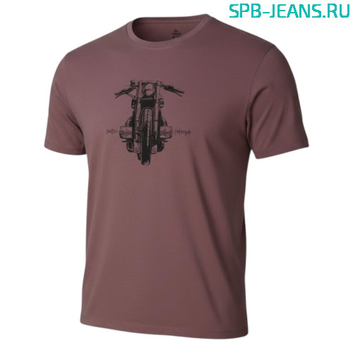 Футболка Samo 5781 бордовый