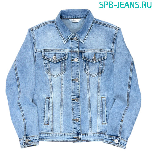 Женская джинсовая куртка 610 фото 3