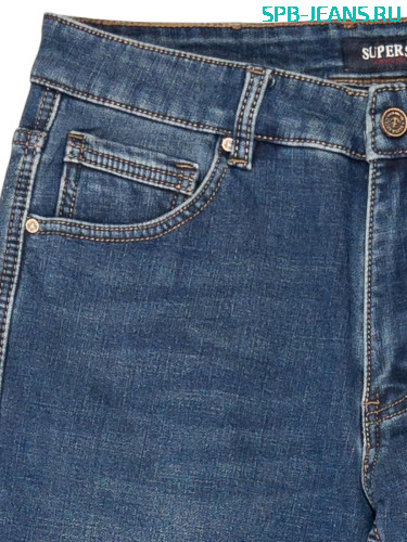 Тёплые джинсы Super Ship F-SA24121-74 фото 2