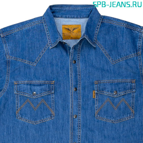 Рубашка Montana M-537S, короткий рукав фото 3