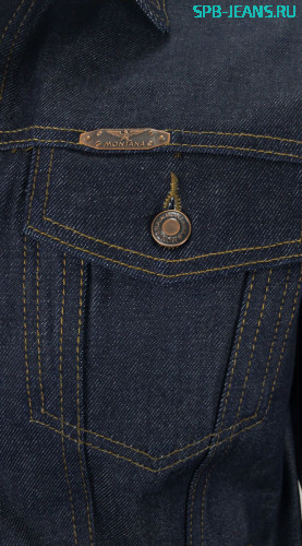 Джинсовая куртка Montana 4978 raw denim фото 3