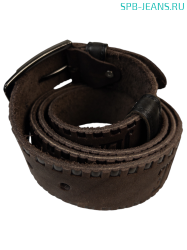 Ремень кожаный LS Jeans braun фото 3