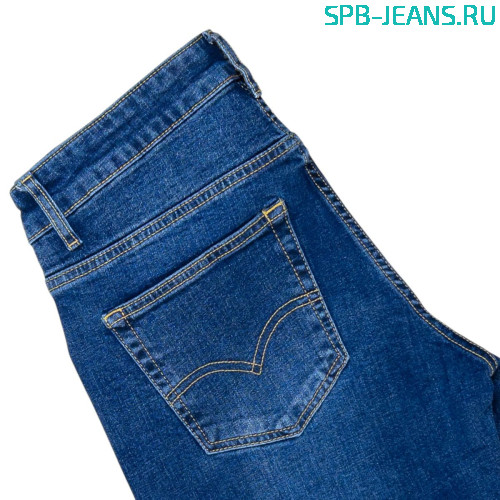 Джинсы Levi's 511 blue, zipper, stretch фото 4