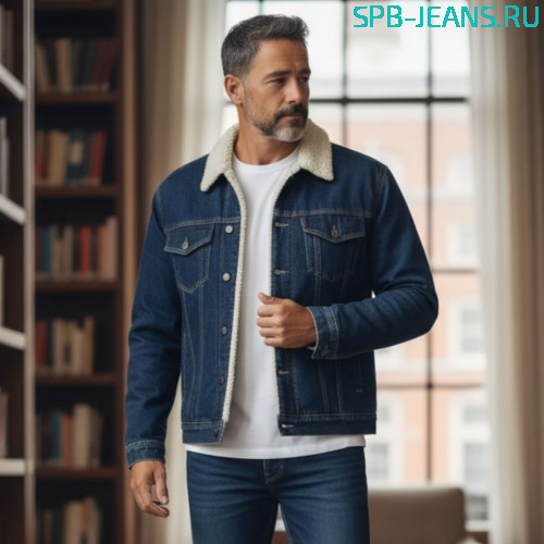 Тёплая джинсовая куртка Montana 499VZ