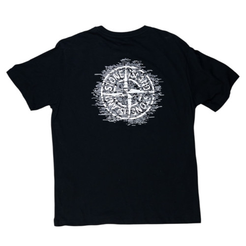 Футболка Stone Island 3427 black фото 3