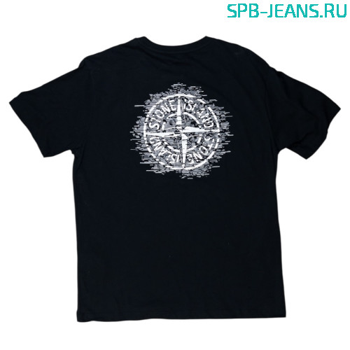 Футболка Stone Island 3427 black фото 3