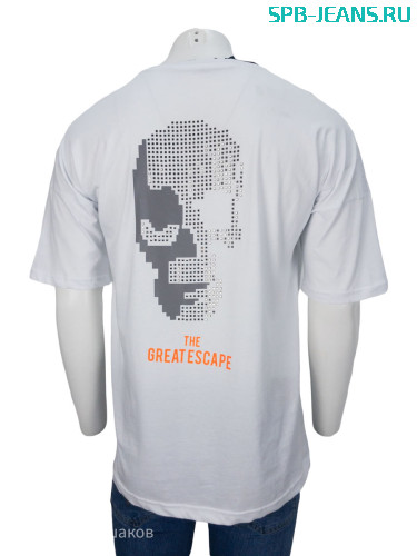 Мужская футболка Catch 9072 white фото 2