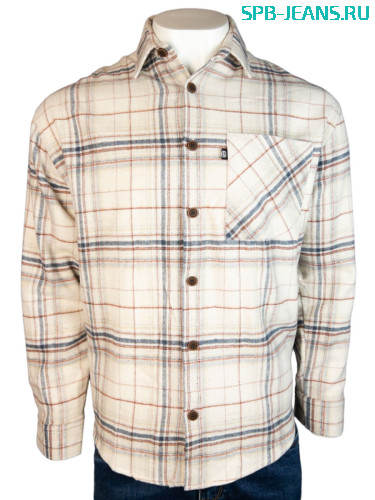 Шерстяная рубашка оверсайз My Freedo 530-157 фото 2