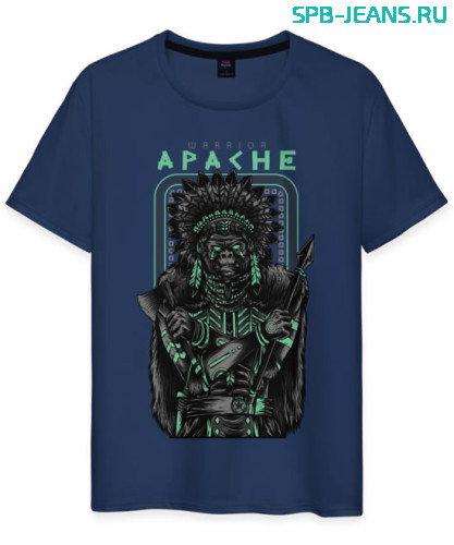 Мужская футболка Apache 1491355 blue