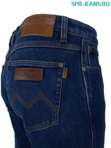 Тёплые джинсы Montana 743N