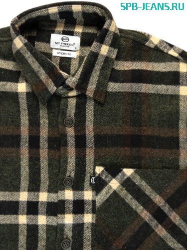 Шерстяная рубашка My Freedo 530-2 фото 2